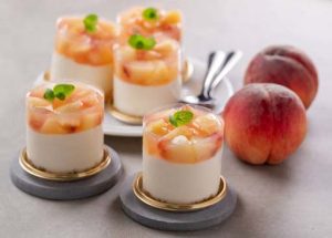 طريقة عمل مهلبية الخوخ