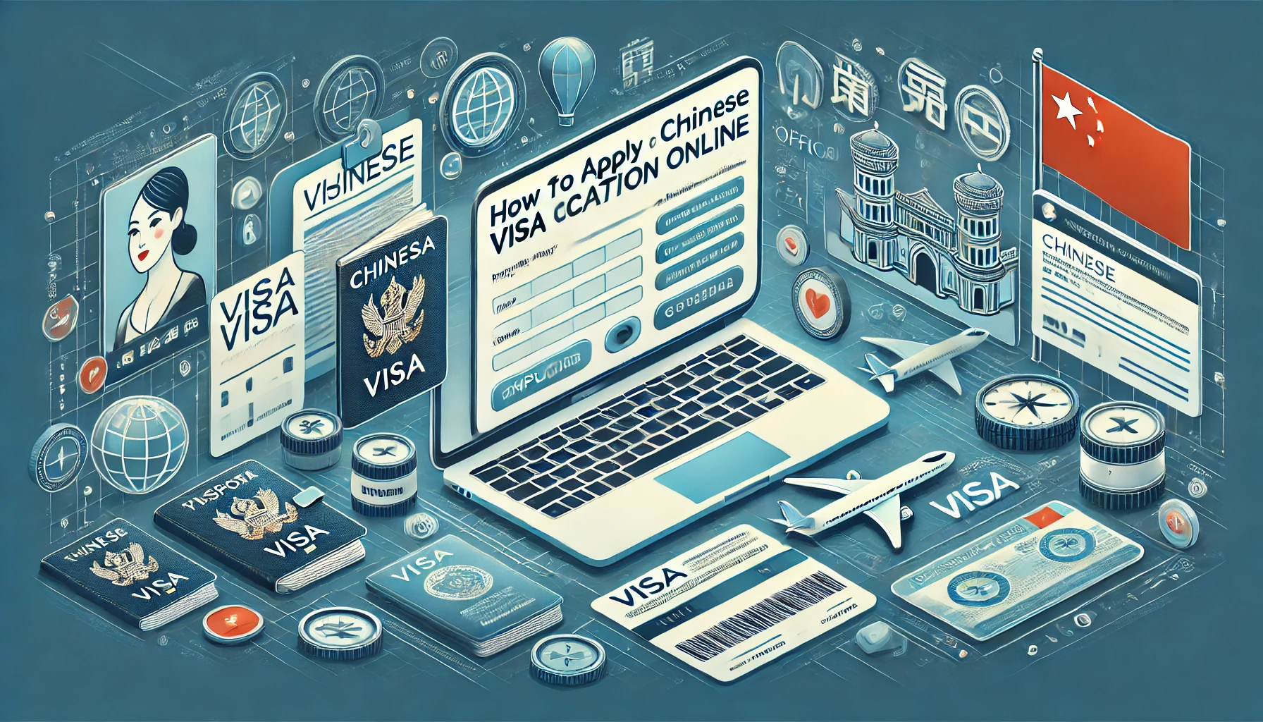 تأشيرة الصين أون لاين كيفية التقديم والإجراءات اللازمة