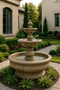 شركة تركيب نوافير بالرياض حدائق حور الجمال والهدوء