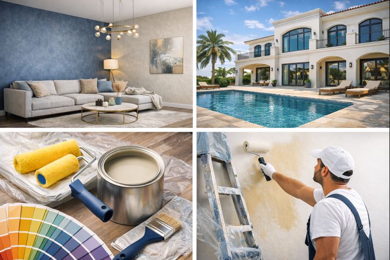 معلم دهانات في دبي