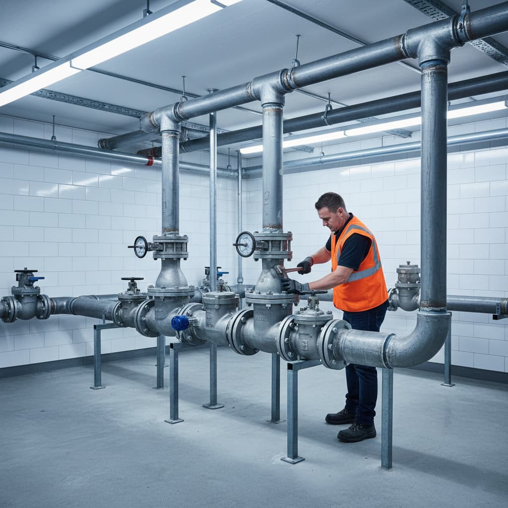 دليل تركيب رداد مجاري