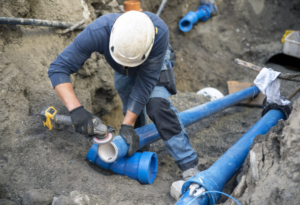 تركيب رداد مجاري