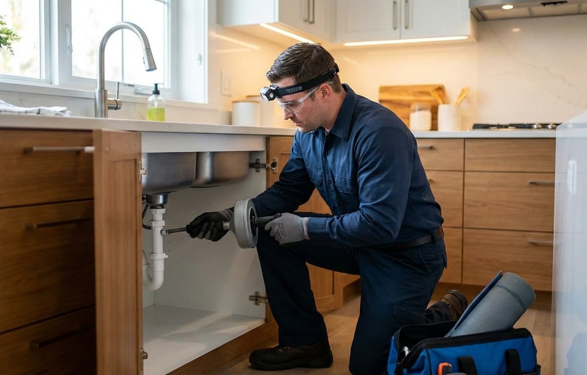 حلول تسليك المجاري