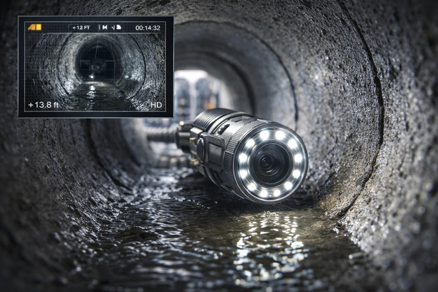 كاميرات تصوير المجاري