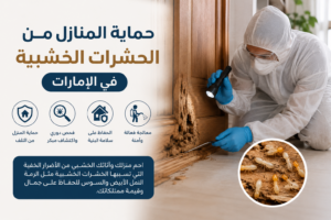 حماية المنازل من الحشرات الخشبية في الإمارات