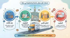 شركة نقل عفش بمكة